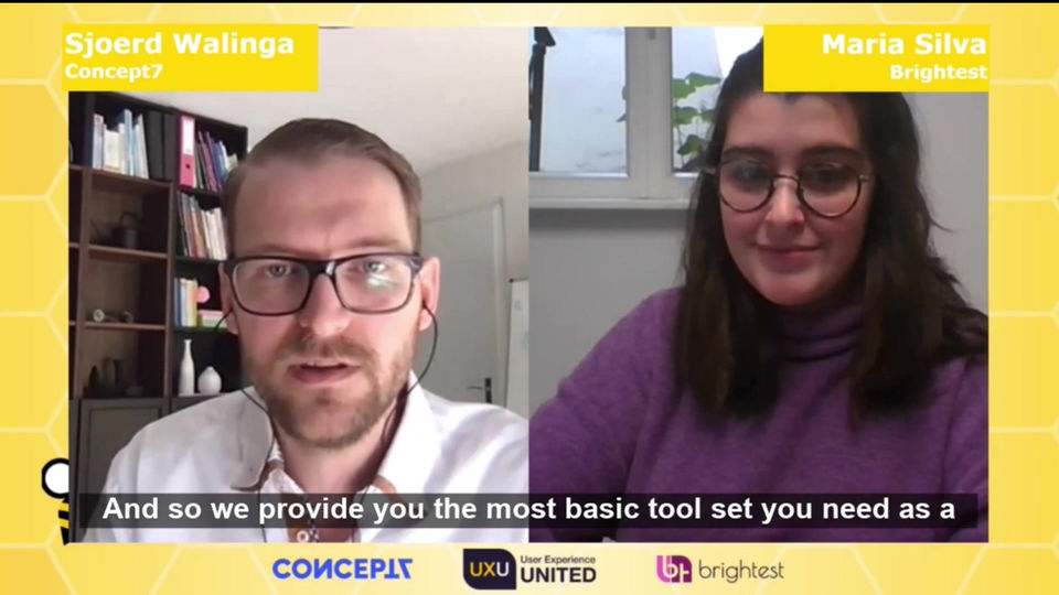 In UX United we teach you a valuable tool: how to ask (the right) questions
